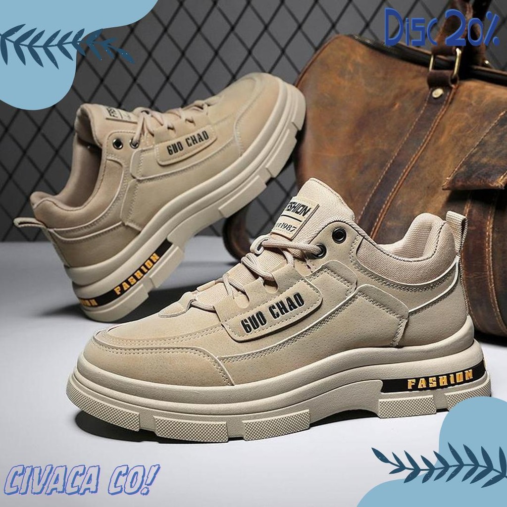 Sepatu Boots Casual Sepatu Sneakers Pria Sepatu Kerja