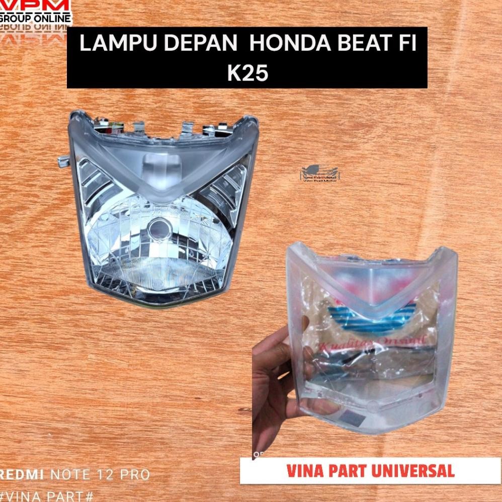 LAMPU DEPAN MIKA LAMPU DEPAN BEAT FI K25 2012-2016 NON ORIGINAL