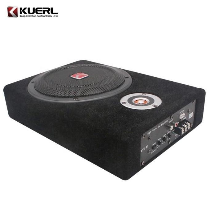 TERMURAH - Hot Sale Subwoofer KUERL Slim Aktif Kolong Car Audio Under Seat Slim Woofer Speaker 8 Inc