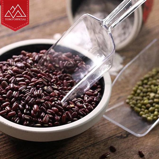 Sekop Es Batu Scoop Ice Acrylic Serok Es Akrilik Flat Sendok Es Tepung Allshop