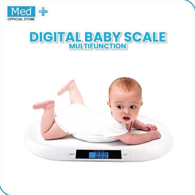 Med+ Timbangan Bayi Digital | Timbangan Bayi | Alat Untuk Pengukuran Berat Badan Bayi
