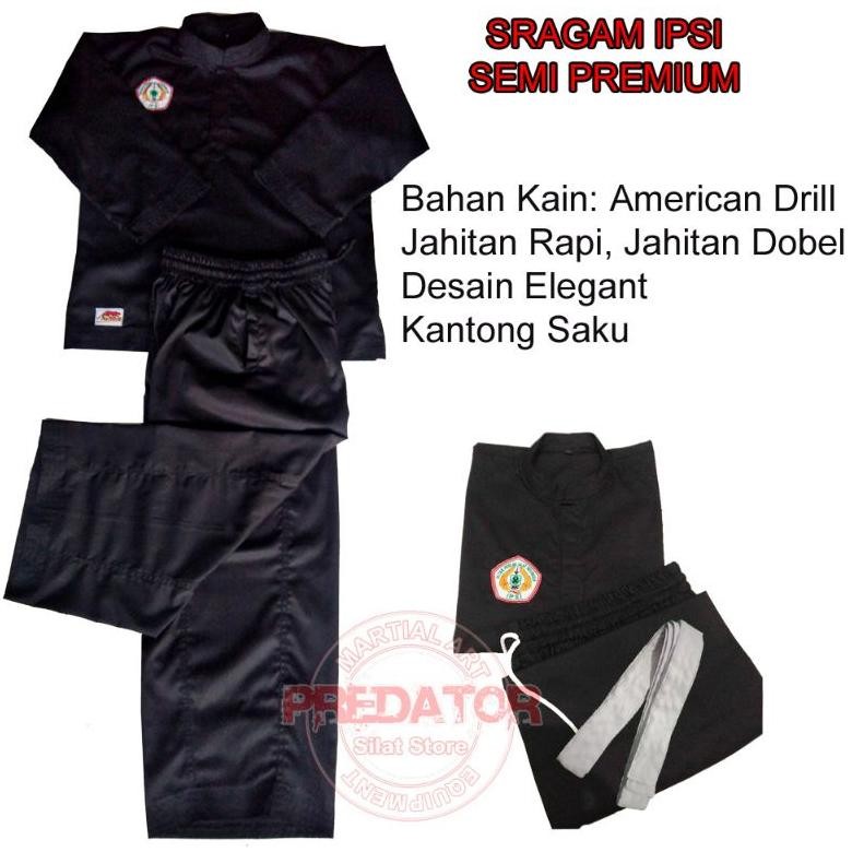 Baju Silat Semi Premium/Sakral Ipsi/Seragam Silat Ipsi/baju silat ipsi