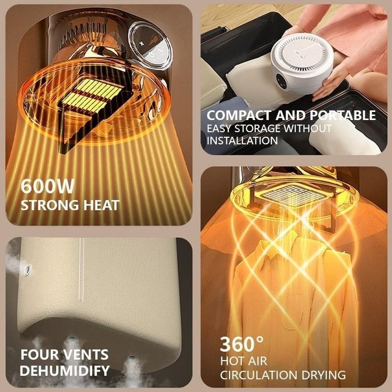 Terlaris | Terbaru | Best Seller | Termurah Mesin Pengering Pakaian 600W Electric Clothes Dryer 100L