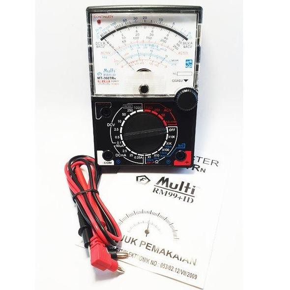 JOKER MULTITESTER MULTIMETER MULTI METER AVOMETER ANALOG MT 360TRN ORIGINAL DAN TERPERCAYA