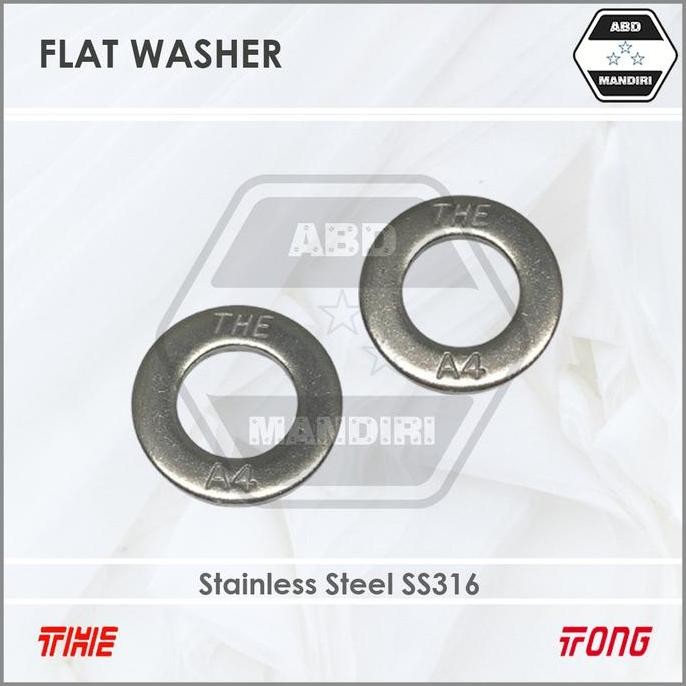Ss316 Ring Plat Wp Stainless M8 ( Sus316 Flat Washer) 8