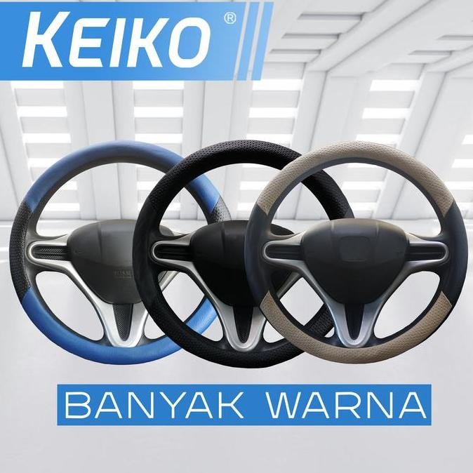 Promo Cover Sarung Setir Stir Mobil Kulit Sigra Ayla Mobilio Rush BRV Keiko COD