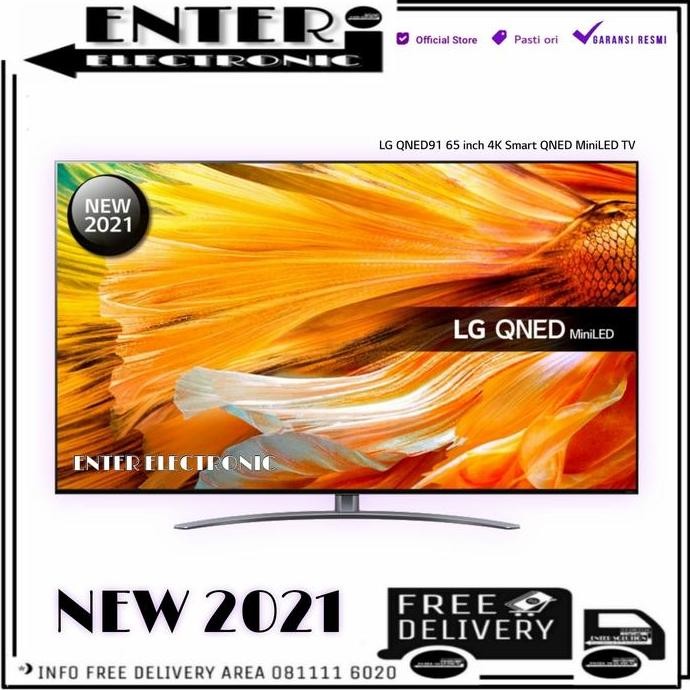 NEW LG MINILED 65QNED91TPA - LG QNED MINI LED SMART TV 4K 65 INCH 65QNED91