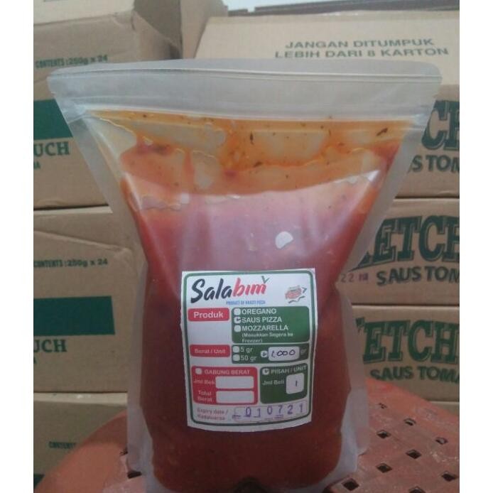 

Saus Pizza 1 Kg Saus Dasar Enaaakk