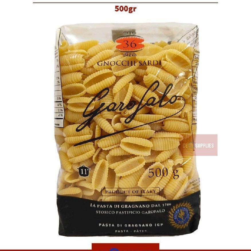 

Garofalo Gnocchi Pasta 500Gr - Pasta Dumpling Kentang Gnochi Sardi Italy