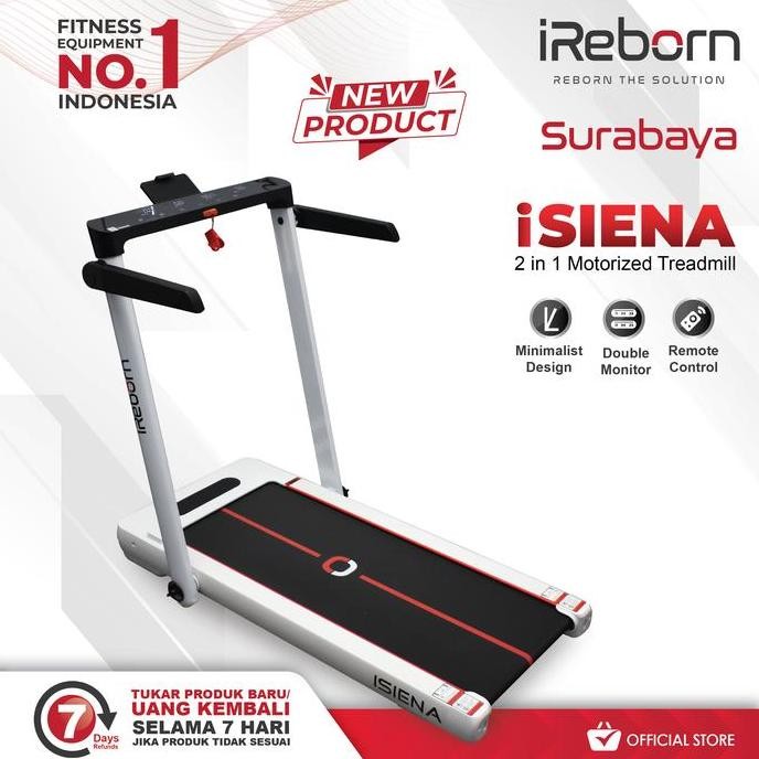 Alat Fitness Treadmill Elektrik IReborn Siena