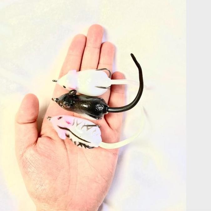 Umpan Tikus Karet Pancing Ikan Bungkus Kotak Allshop