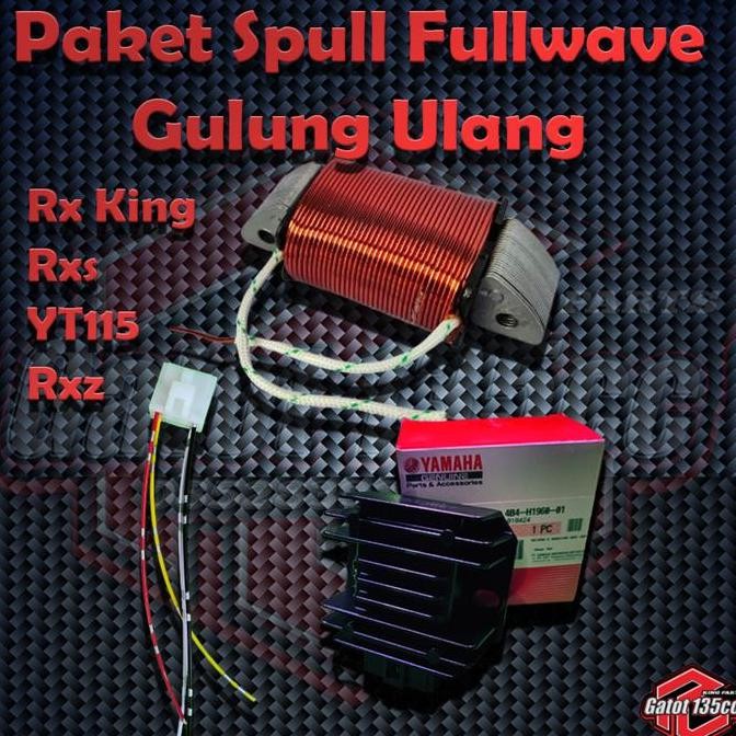 Promo Paket spul pengisian fullwave Rx king Rxs RXz DC set kiprok Nmax suport Daymaker satu set spul