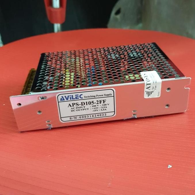 AVILEC Switching Power Supply Dual Output +15V 3A / -15V 3A