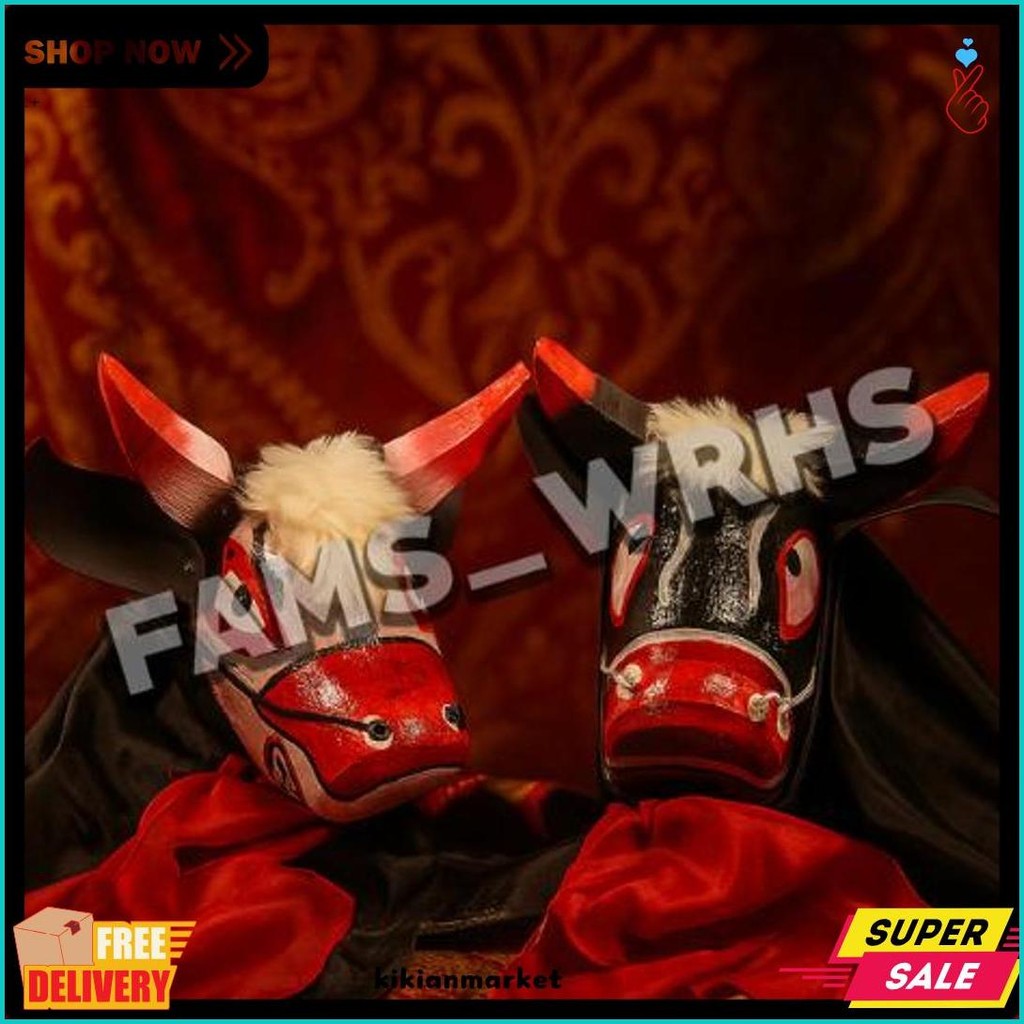 Bantengan Anak Plus Kain. Mainan Viral Bantengan Mberot. Banteng Suro. Mberot