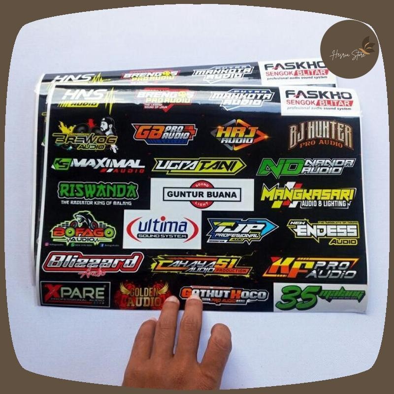 

Termurah 9.9 STIKER SOUND SYSTEM VYNIL DOFF JERUK ANTI AIR - Isi 28/25/26/31/32 - Brewog Brengos k5 maximal HRJ Riswanda Viral Kekinian Terbaru 2025 RJ-68