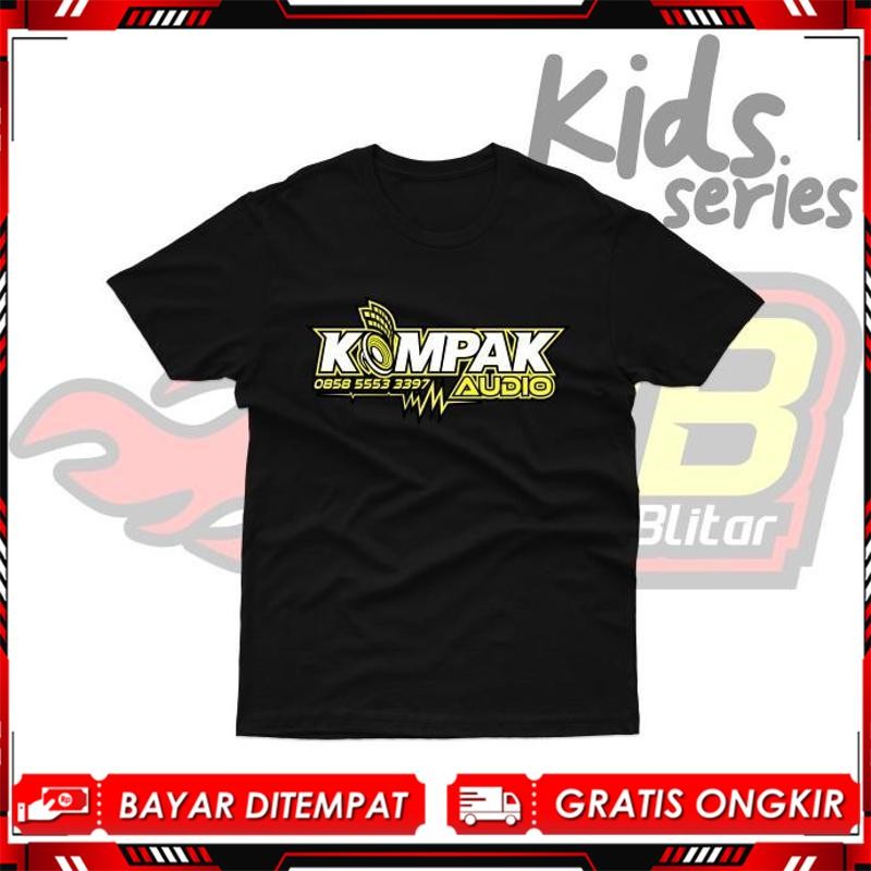 Sale 9.9 Baju Kaos Anak Distro Kompak Audio Katun Combed Viral Kekinian Terbaru 2025 LG-69