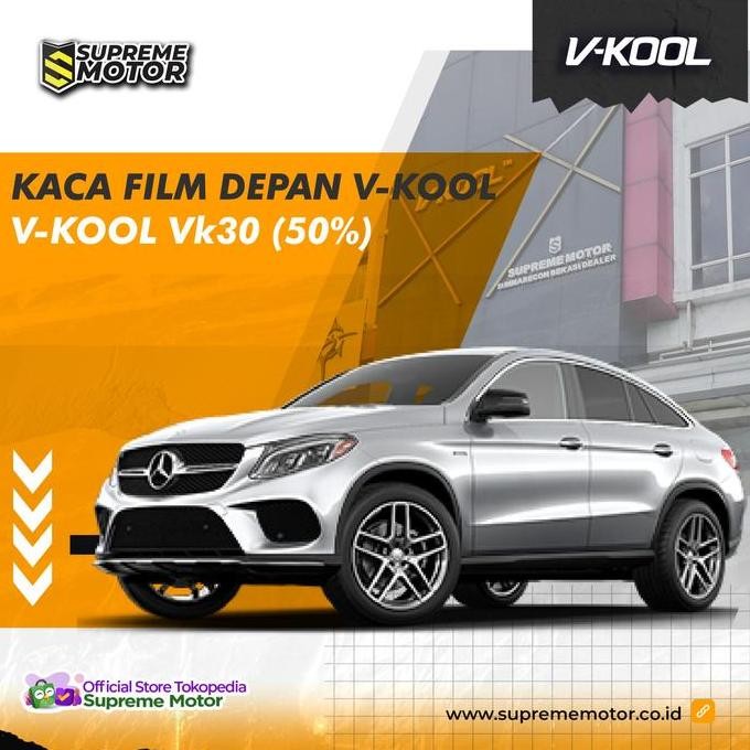 BEBAS ONGKIR - Kaca film Depan V-Kool VK30 (50%)