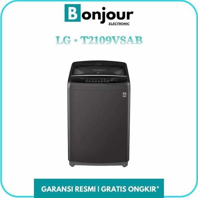 MESIN CUCI TOP LOADING 9KG LG T2109VSAB TOP LOADING LG 7KG T2109VSAB