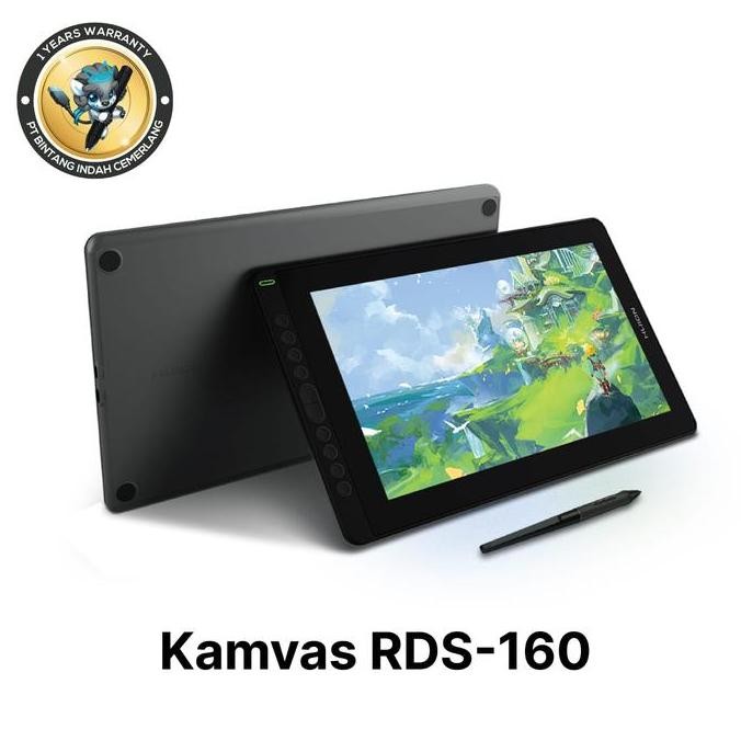 NEW Huion Kamvas RDS-160 Drawing Display Tablet