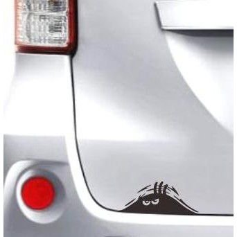 

Sticker Cutting Peeping Monster / Monster Ngintip Lucu