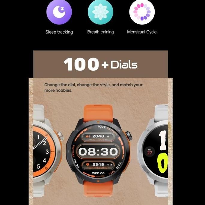 Aolon Watch Navi R3 NaviR3 SmartWatch GPS Map Running Pace Amoled AOD Display