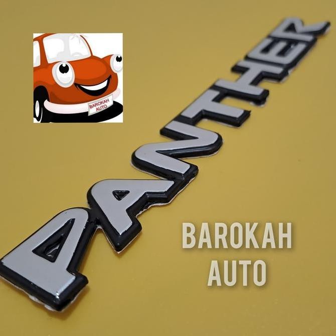 Panther Emblem Logo Tulisan Panther Lama Harga Satuan