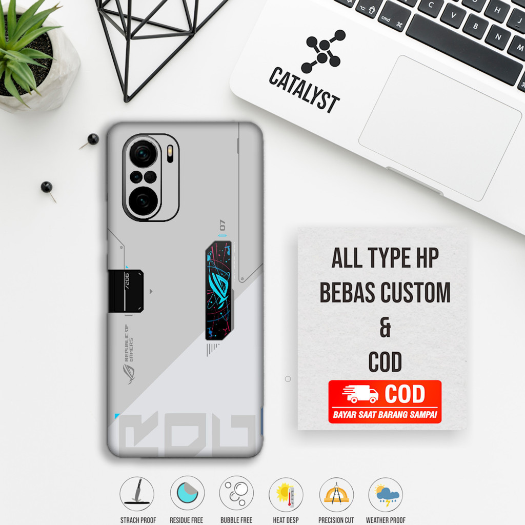 

Stiker Poco F3 Garskin Label Custom Fullbody Presisi Bisa COD