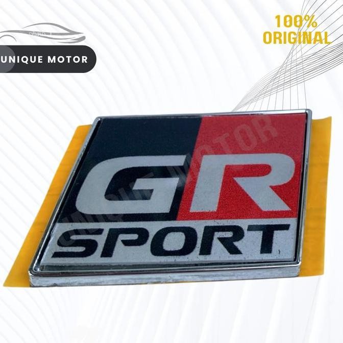 Emblem Logo Gr Sport Yaris Raize Rush Fortuner Avanza