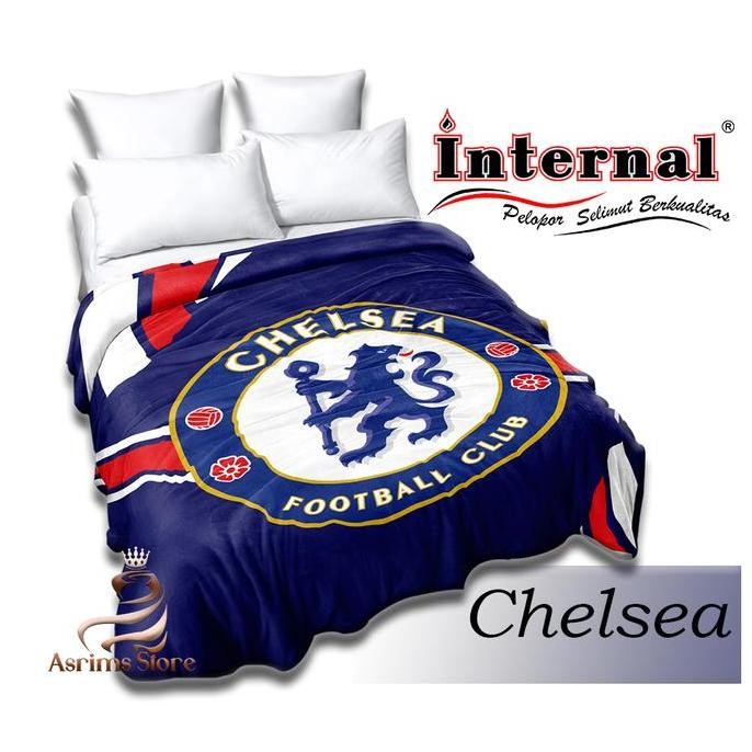 Selimut / Blanket Internal Chelsea Terbaru Bahan Poly TC Lembut