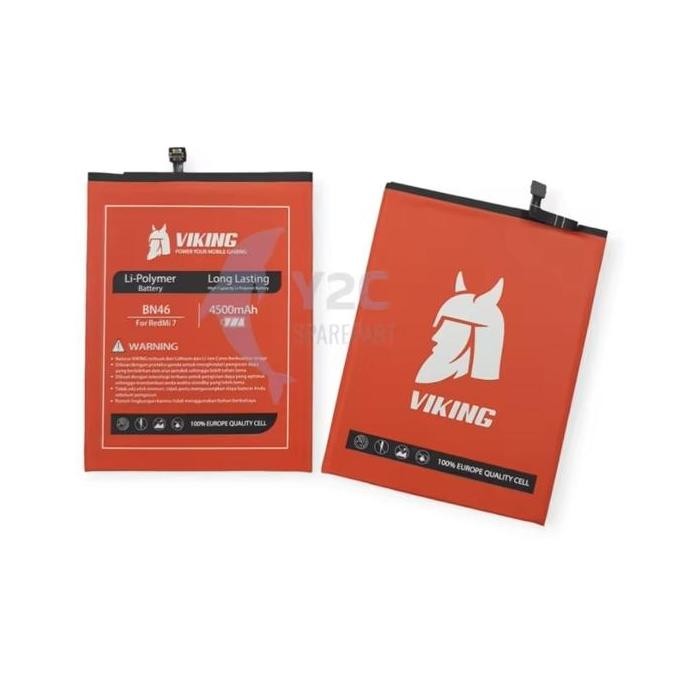 BATERAI VIKING XIAOMI BN46 / REDMI 7 / NOTE 8 DOUBLE POWER NEW BATRE
