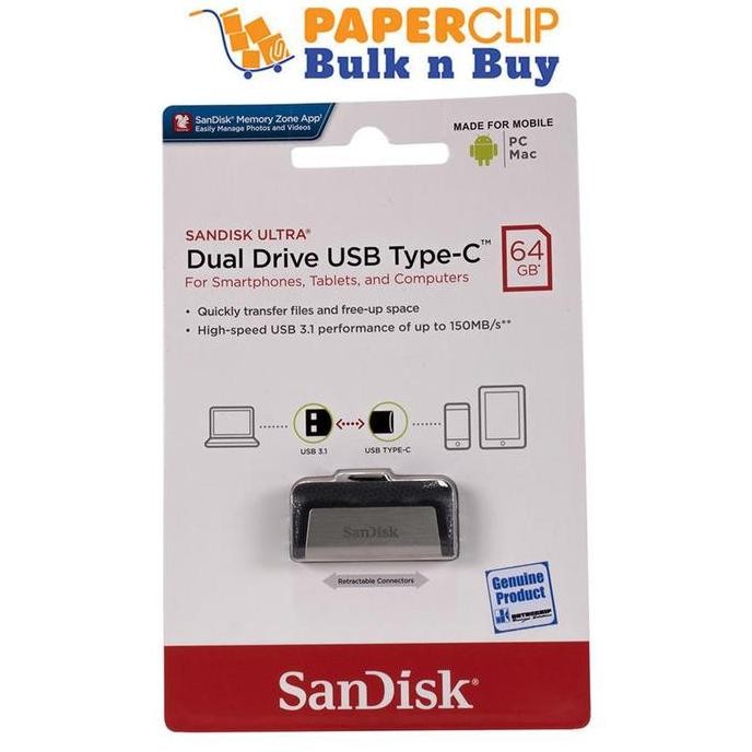 TERMURAH - FLASHDISK SANDISK ULTRA 64GB SDDDC2-064G