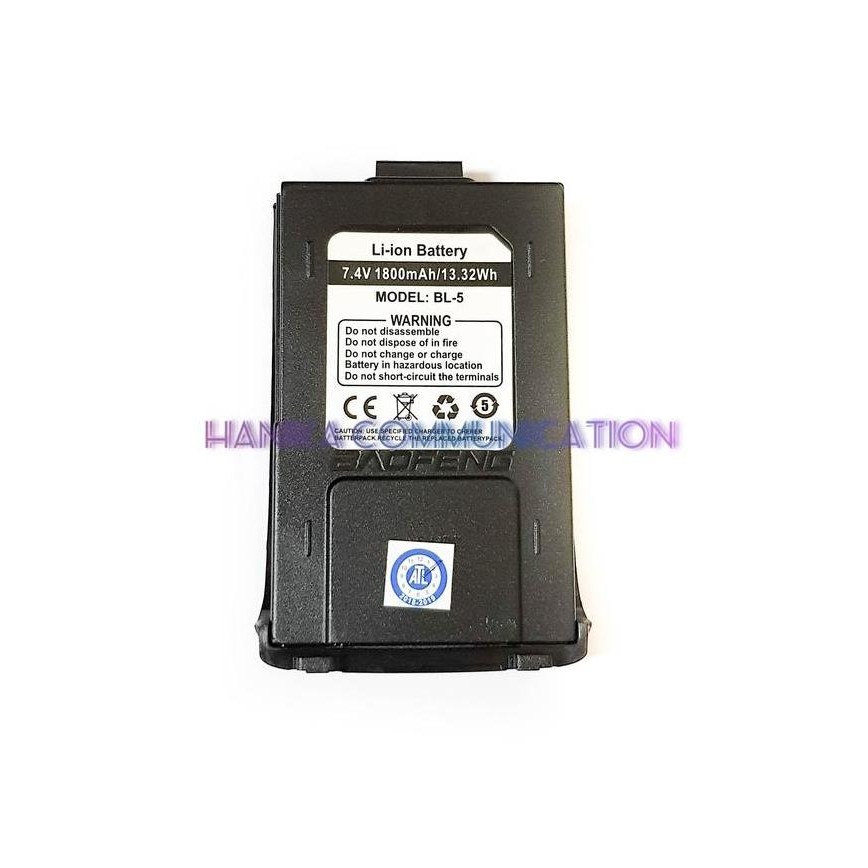 Baterai HT GT-3TP Ori Baru Handie Talkie Battery Baofeng GT3TP GT3