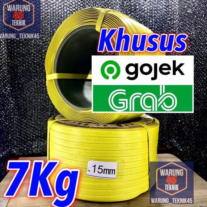 

Bst Ready Gojek I Plastik Strapping Straping Band 15Mm Berat 7Kg Tali Kuning Best Seller