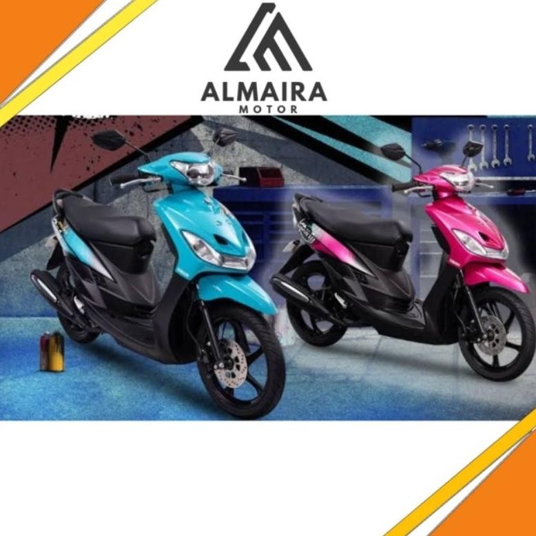 BisaCod Sen Depan Mio Smile Sen-Sein Reflektor Custom Orange, Dan Lis/Alis Lampu Sen Depan Biru Mio 