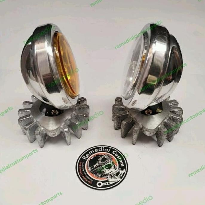 TERMURAH - Lampu Depan Chopper, Lampu Depan Chopper Skinny, Lampu Foglamp Custom