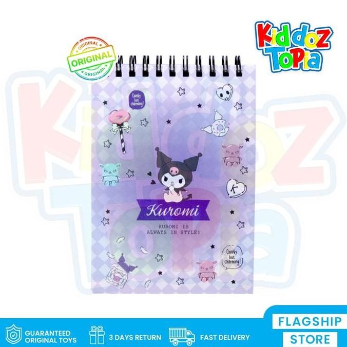 

Adinata Kuromi A6 Memo Spiral Notebook 2432-4365 - Buku Catatan / Memo