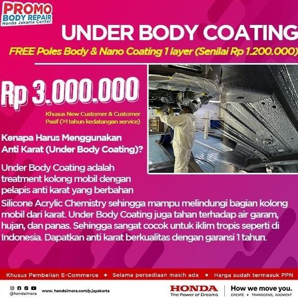 NEW Under Body Coating free Poles Body (New Customer)