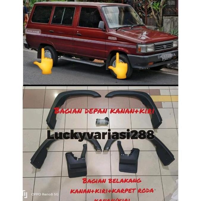 // over Fender Plastik Kijang Grand/Kijang Super/Kijang Jantan Long/Short Aksesoris Baut Car //