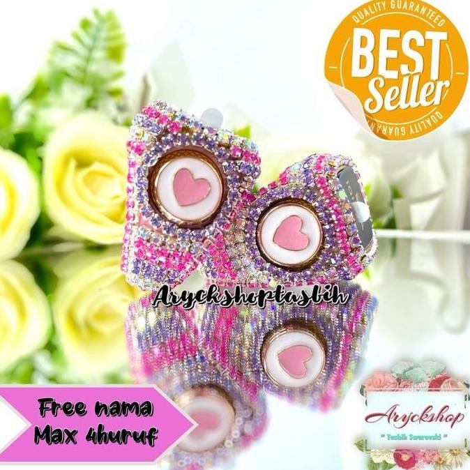Iqibla Zikr Ring Hias Blink - Smart Zikir Ring Tasbih Digital Dzikir Cincin Zikir Hias Untuk Alat Dz
