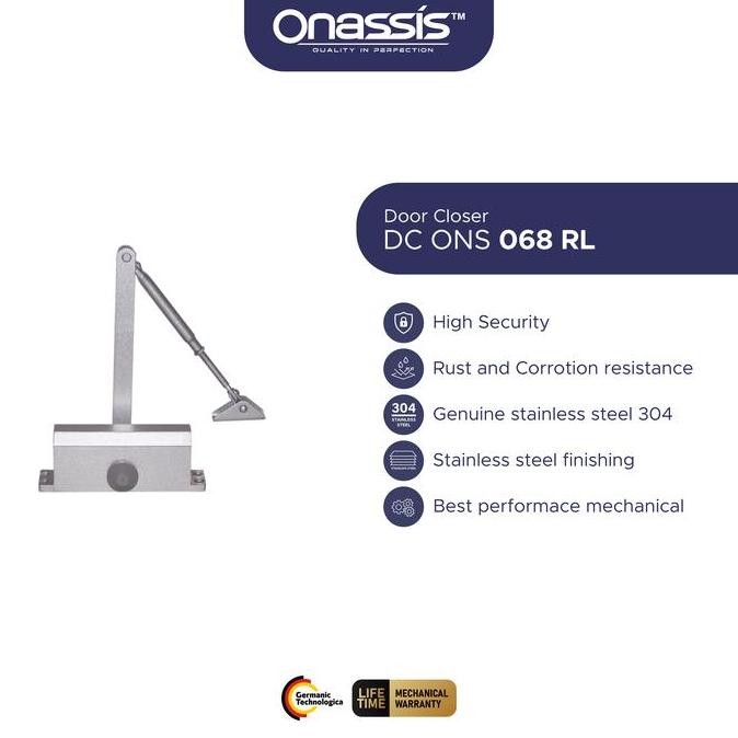 TERLARIS - DOOR CLOSER ONASSIS 068 SY-HO