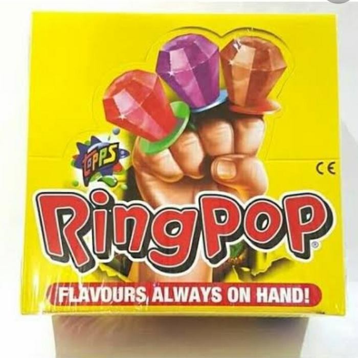 

Permen Ring Pop 1Box (24Pcs) Termurah Best Quality 100% Original