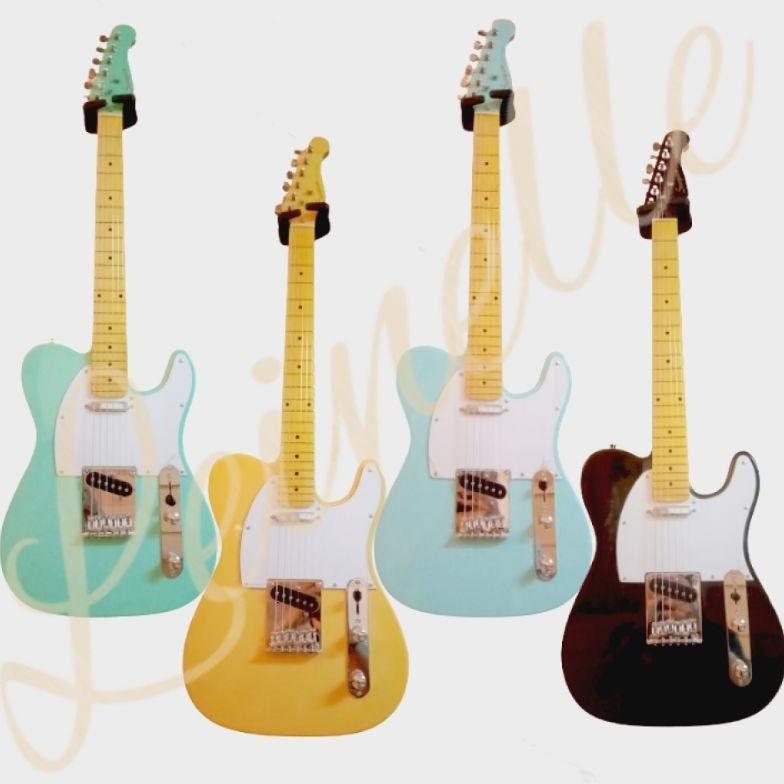 Gitar Elektrik Scorpion Dt-130 St-130 Telecaster Electric Guitar Dt130 St130Bonus Kaos(T-Shirt)