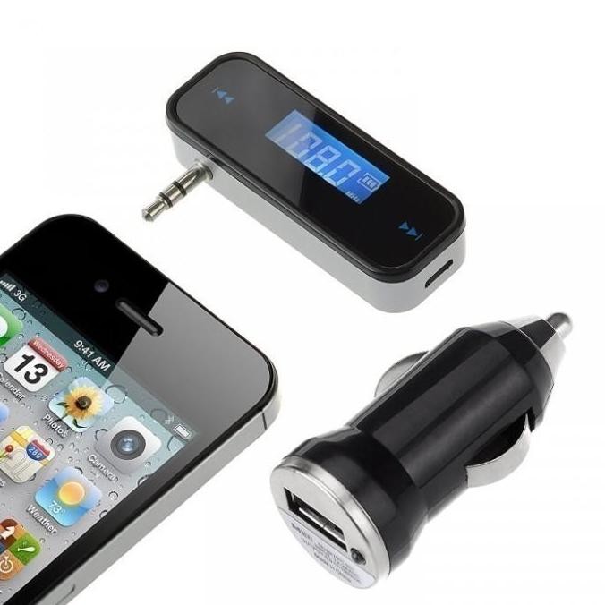 Fm201 Fm Audio 3.5Mm Stereo Mini Wireless Transmitter