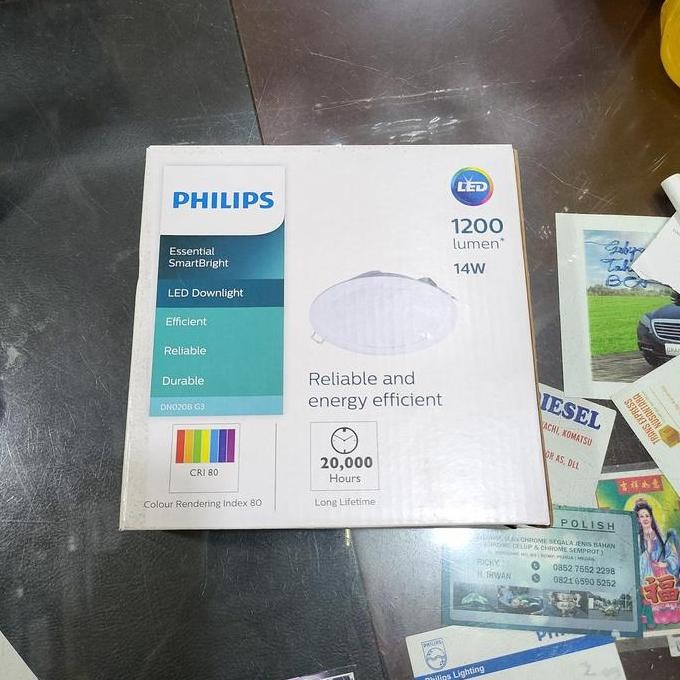 HARGA DISC - Downlight Philips Led 14 watt Warna 4000K.