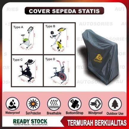 Promo Sepeda statis - Cover Pembungkus Sepeda Statis Anti Air COD