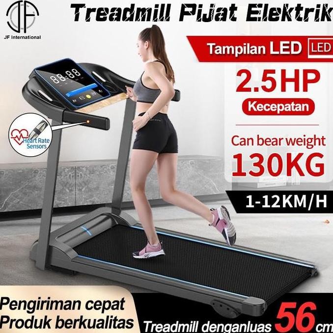 Promo Treadmill Elektrik jf/Treadmill Murah/Treadmill Listrik Lipat Rumah COD