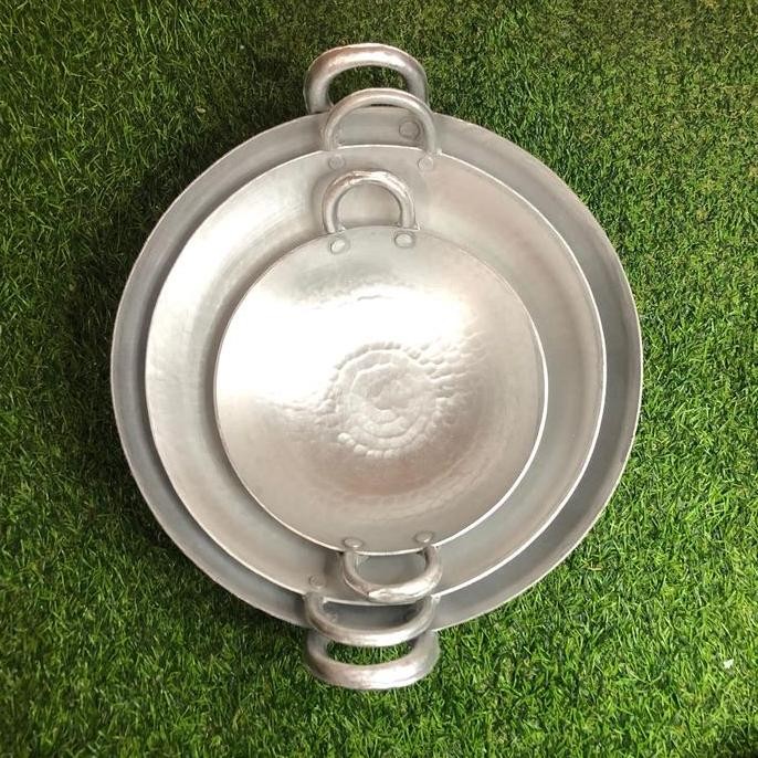 Wajan Garut Satu Set 20 25 30 Cm Alumunium Tebal Wajan Anti Lengket Allshop