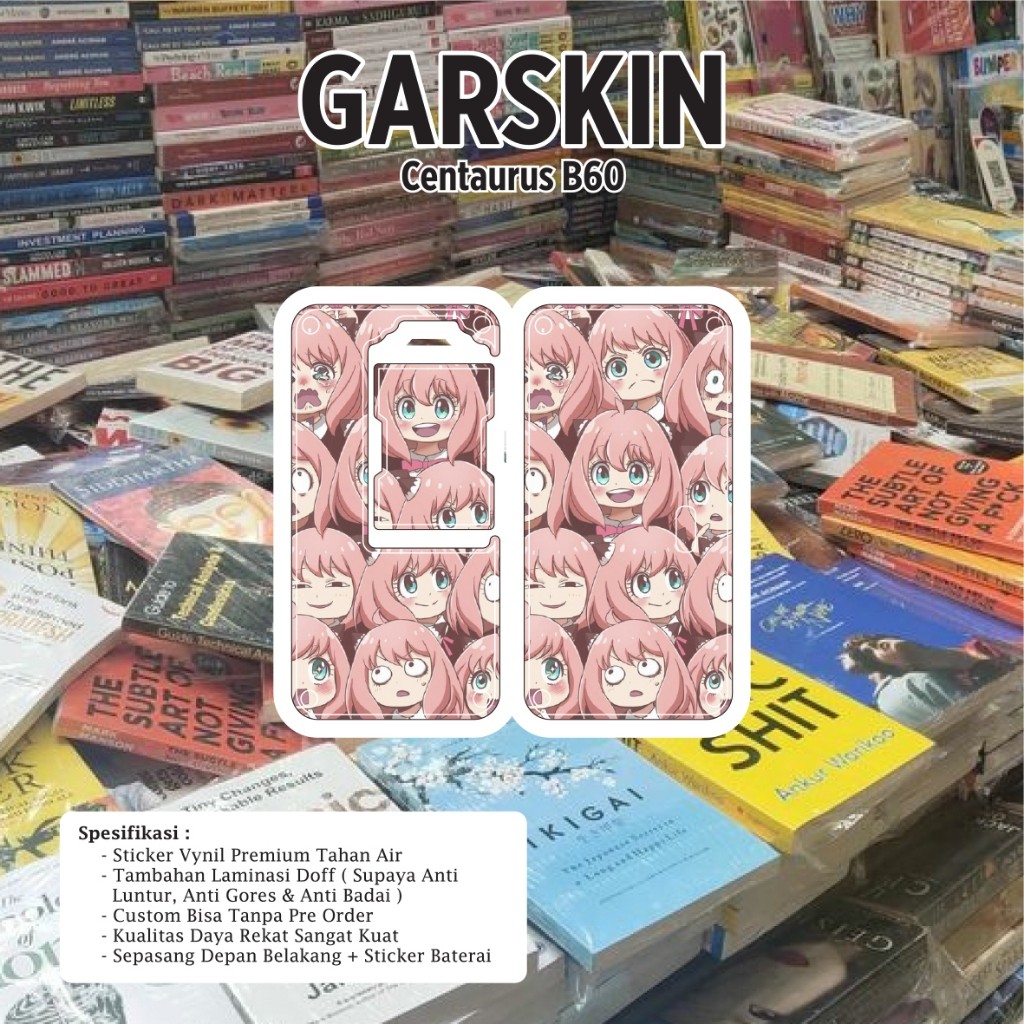 

[COD] Garskin Stiker E2r Creative Jual Sicentaurus B60 19 Label Custom Presisi Terlaris