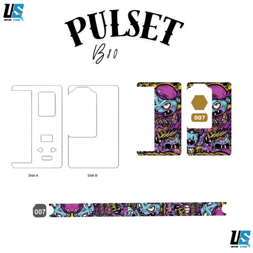 

[COD] Garskin Stiker Stiker Set Ukuran B80 Banyak Dan Bacdorr Transfaran 7 Label Custom Presisi Terlaris