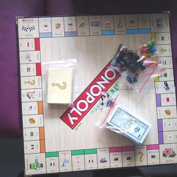 Promo Monopoli Internasional Bahasa Indonesia monopoly anti air laminasi COD